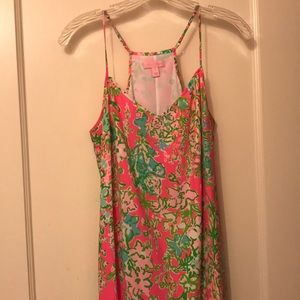Lilly Pulitzer Dusk Silk Slip Dress